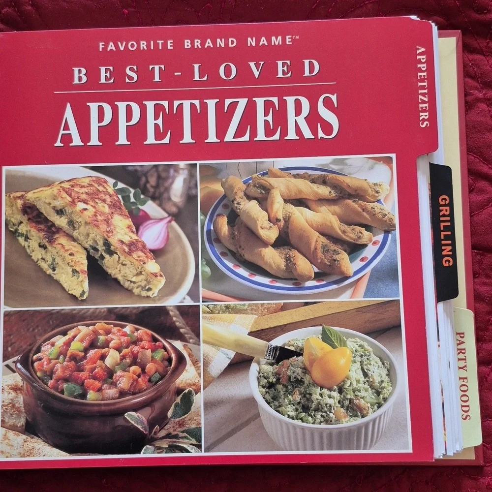 Easy Entertaining Cookbook - Red Cover